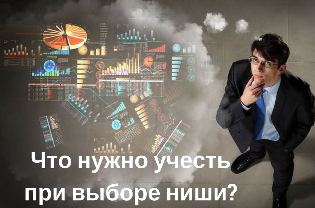 Что нужно учесть при выборе ниши?